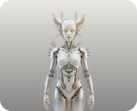 Futuristic robot